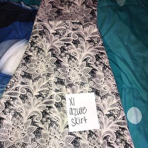 Xl azure skirt